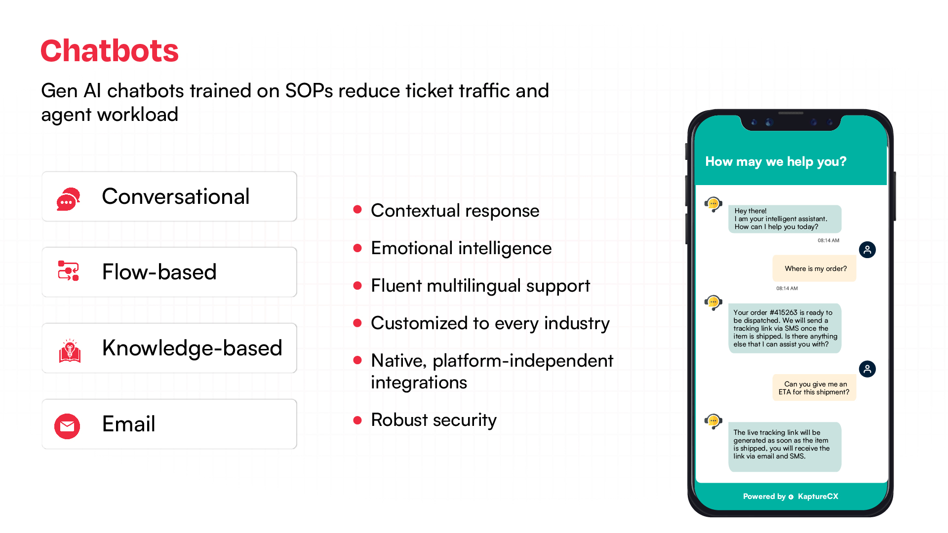 screenshot of Kapture CX